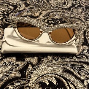 Rhinestone sunglasses for women